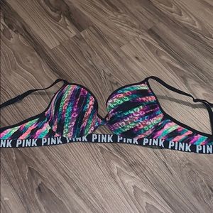 PINK push up bra